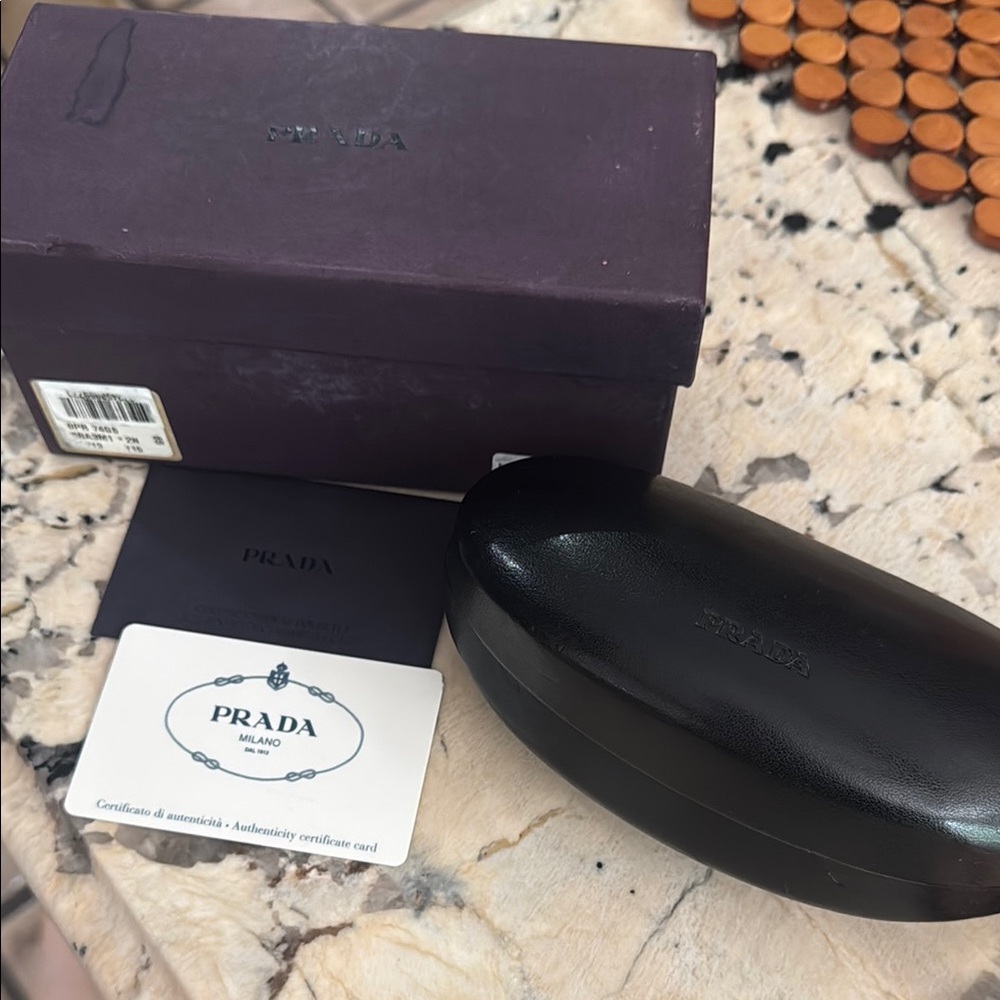 Prada Black Sunglasses Holder